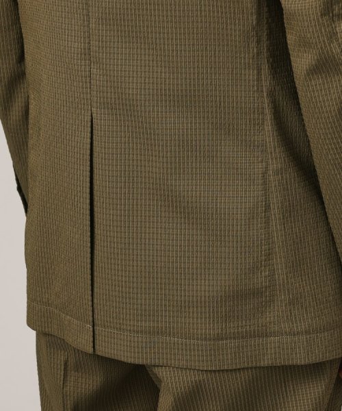 【抗菌防臭】DotAir（R）シアサッカー ジャケット 抗菌防臭 DotAir ポリジン