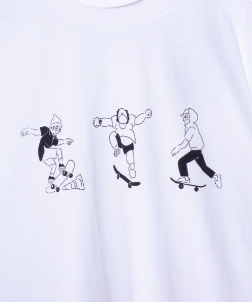 FREDYMAC(フレディマック)/【FREDYMAC/フレディマック】SKATEBOARD/BICYCLE/WALK THE DOG プリントTシャツ マックT/img01