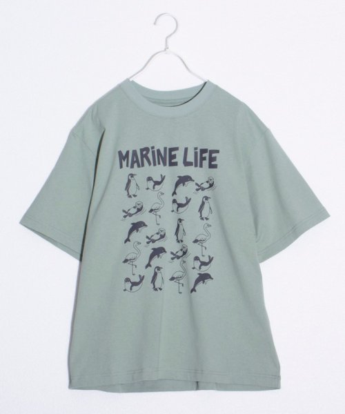 FREDYMAC(フレディマック)/【FREDYMAC/フレディマック】SYMBIOSIS/MARINELIFE プリントTシャツ マックT/img10