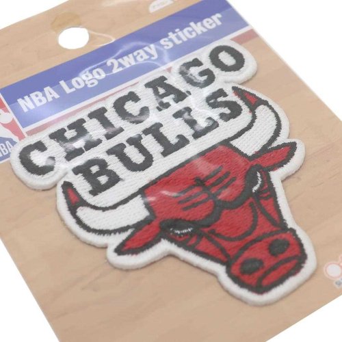 cinemacollection(シネマコレクション)/NBA ワッペン ロゴ刺繍ステッカー Chicago Bulls シカゴ ブルズ 社コッカ 手芸用品 スポーツ グッズ /img01