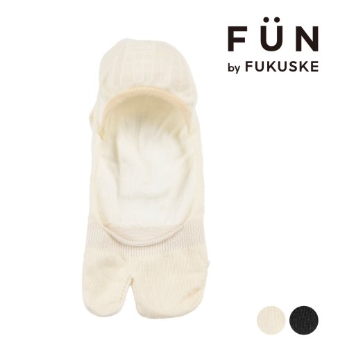 fukuske FUN(フクスケ ファン)/fukuske FUN(フクスケファン) ソックス 無地 カバーソックス 足袋型 浅履き 福助 公式/img01