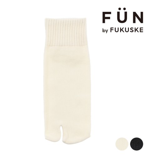 fukuske FUN(フクスケ ファン)/fukuske FUN(フクスケファン) ソックス 無地 ショート丈 足袋型 足首リブ 福助 公式/img01