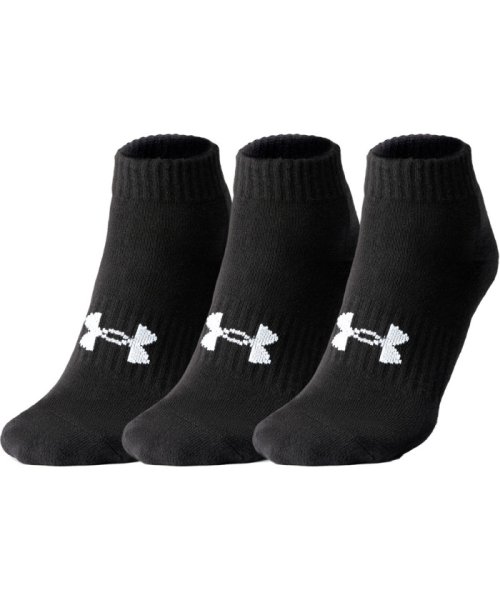 UNDER ARMOUR(アンダーアーマー)/UNDER　ARMOUR アンダーアーマー UAコア ローカット ソックス 3足セット メンズ レデ/img01