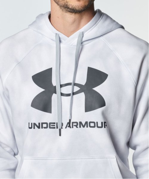 UNDER ARMOUR アンダーアーマー UAライバルフリース ビッグロゴ フーディー メンズ (505976894) アンダーアーマー(UNDER  ARMOUR) MAGASEEK