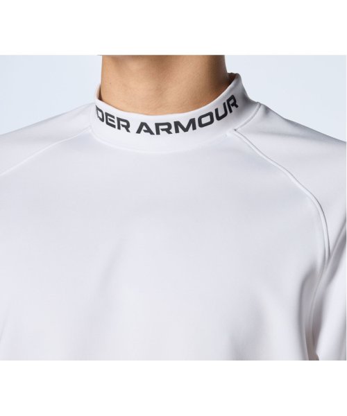 UNDER ARMOUR(アンダーアーマー)/UNDER　ARMOUR アンダーアーマー ゴルフ ワードマーク ショートスリーブ モックネック/img08