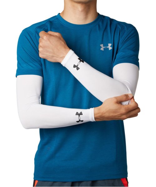 UNDER ARMOUR(アンダーアーマー)/UNDER　ARMOUR アンダーアーマー UAヒートギア アームスリーブ 2枚セット 軽量 伸縮性/img02