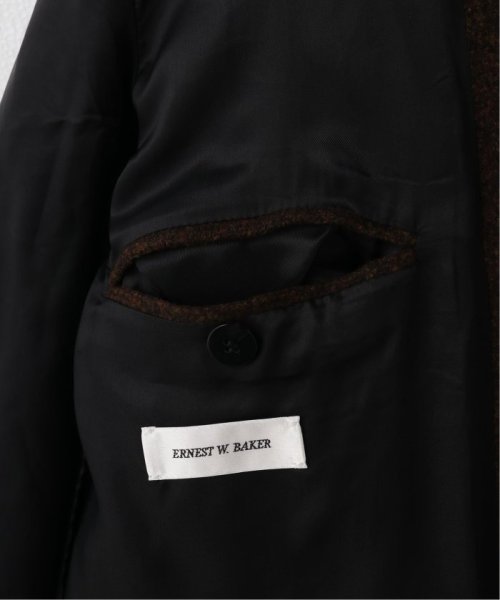 JOURNAL STANDARD(ジャーナルスタンダード)/【ERNEST W. BAKER】LEATHER TRIM SINGLE BREASTED BLAZER/img13