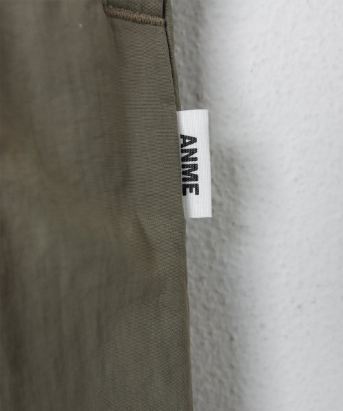 ANME(アンメ)/ANMEロゴ刺繍 UV 接触冷感 ナイロンパンツ/img31