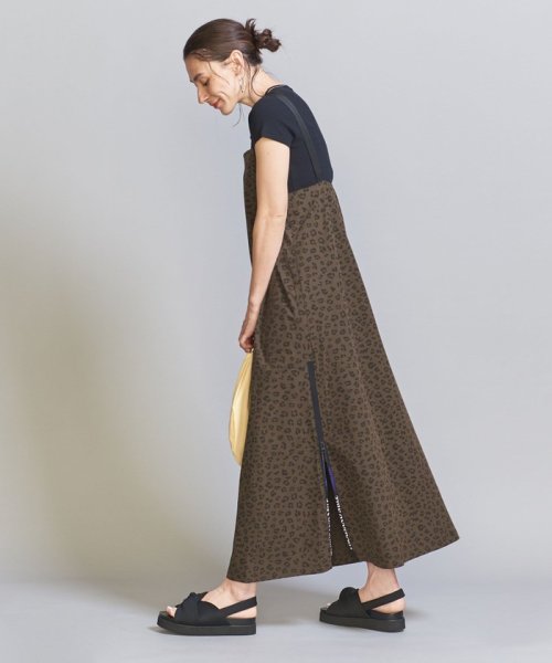 【別注】＜THOUSAND MILE＞レオパードプリント キャミワンピース 