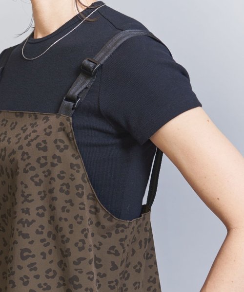 【別注】＜THOUSAND MILE＞レオパードプリント キャミワンピース 