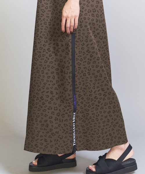 【別注】＜THOUSAND MILE＞レオパードプリント キャミワンピース 