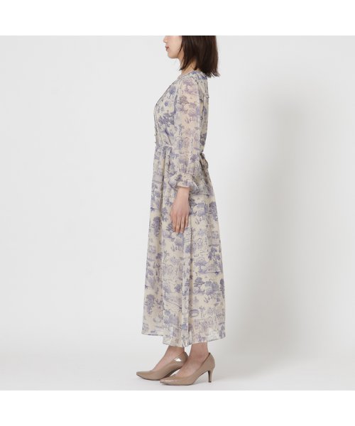 【22fabric】キャットガーデンワンピース 着用サイズ 予めご了承ください