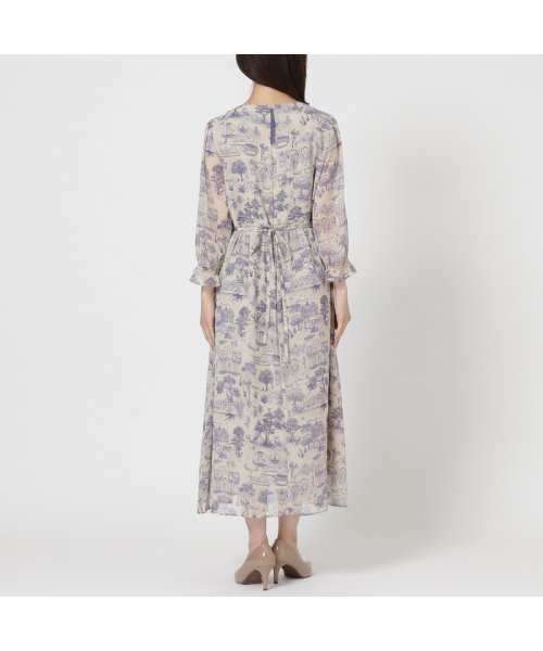 【22fabric】キャットガーデンワンピース 着用サイズ 予めご了承ください