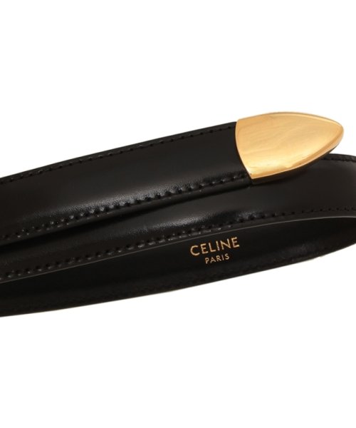 CELINE(セリーヌ)/セリーヌ ベルト スモールウエスタンベルト ミドルウエスト ブラック ゴールド レディース CELINE 45BAE3A01 38NO/img08