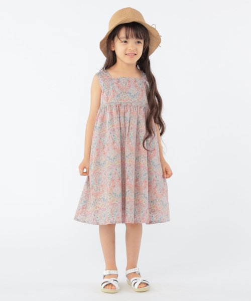 SHIPS KIDS(シップスキッズ)/SHIPS KIDS:100～130cm / リバティ ノースリーブ ワンピース/img04