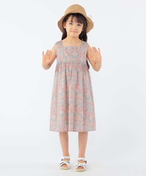 SHIPS KIDS(シップスキッズ)/SHIPS KIDS:100～130cm / リバティ ノースリーブ ワンピース/img06