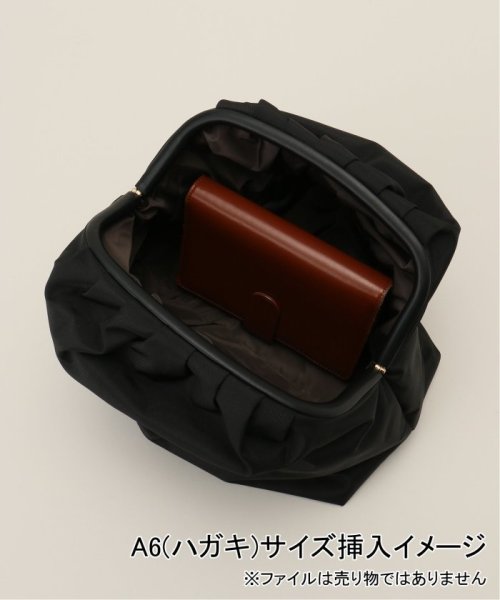 U by Spick&Span(ユーバイ　スピック＆スパン)/【WOODS】 Gather Clutch Bag/img05