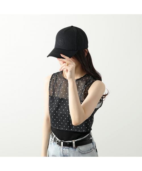 MONCLER ベースボールキャップ 3B00032 0U082 アイコンロゴ刺繍 MONCLER ベースボールキャップ 3B00032 0U082