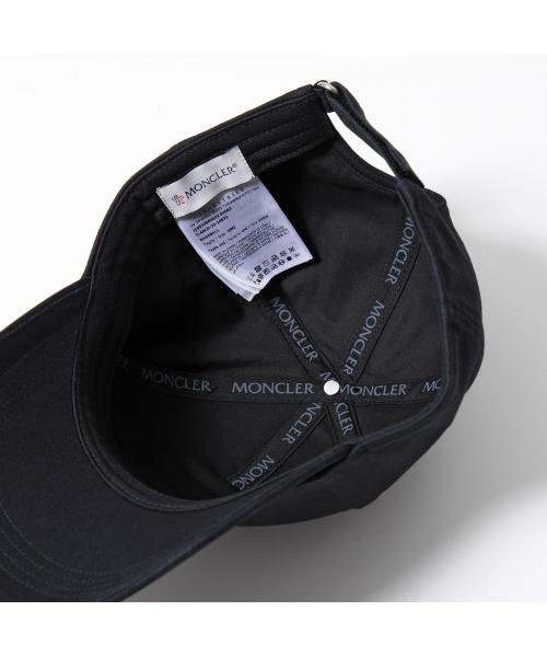 MONCLER ベースボールキャップ 3B00032 0U082 アイコンロゴ刺繍 MONCLER ベースボールキャップ 3B00032 0U082