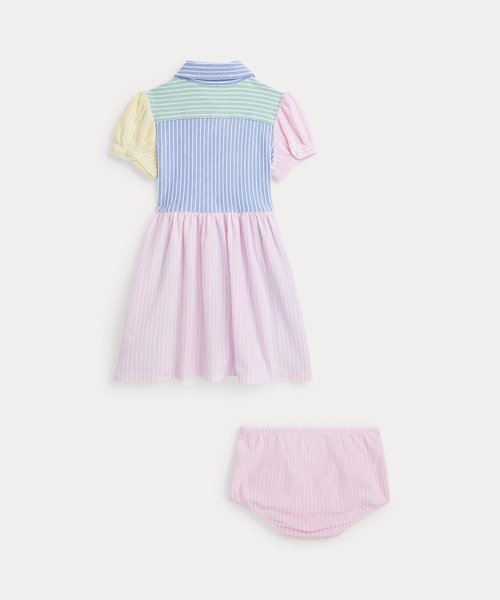 (ベビー)メッシュ ファン シャツドレス & ブルマー 本体：綿 100％