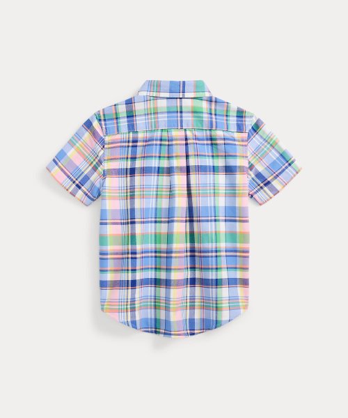 POLO RALPH LAUREN(POLO RALPH LAUREN)/(ボーイズ 2才～7才)チェック コットン オックスフォード ショートスリーブ シャツ/img01