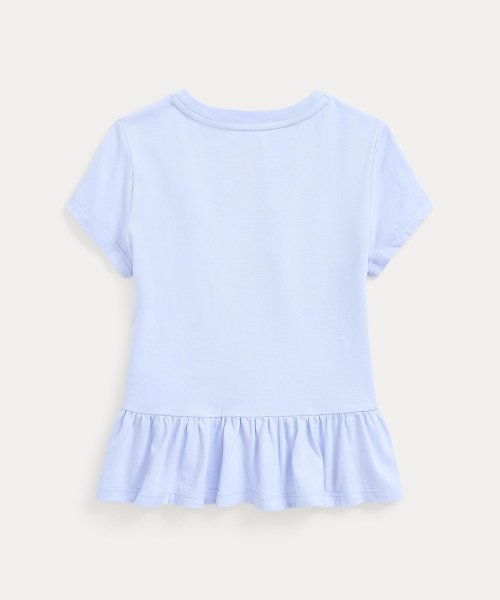 POLO RALPH LAUREN(POLO RALPH LAUREN)/(ガールズ 2才～6才)Polo ベア コットン ジャージー ペプラム Tシャツ/img01