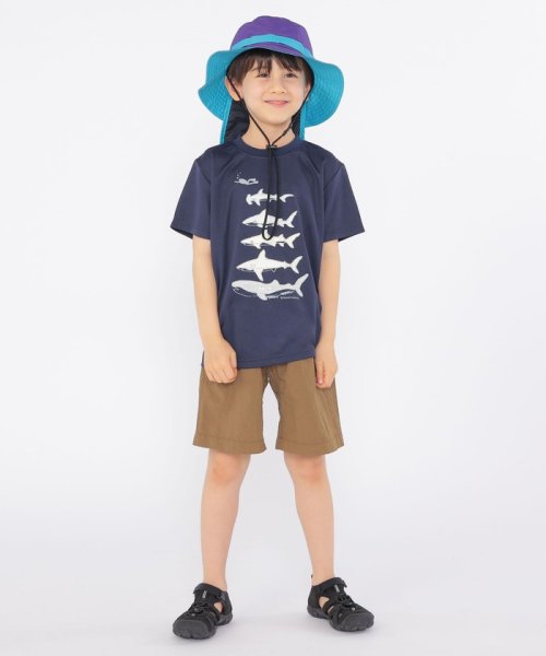 SHIPS KIDS(シップスキッズ)/SHIPS KIDS:100～130cm /〈接触冷感/吸水速乾〉シャーク フリーク TEE/img12