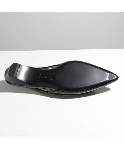 セール】PRADA ミュール 1I901M JHR 025 パテント パンプス ロゴ 