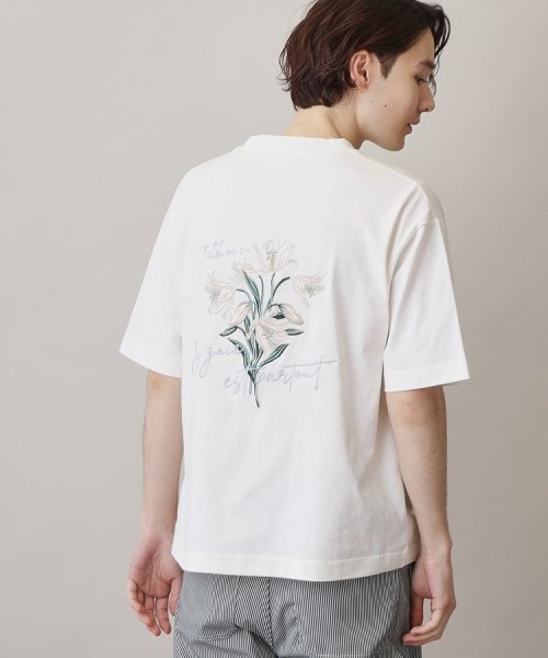 THE SHOP TK(ザ　ショップ　ティーケー)/【サスティナブル素材】FRESH NATUREデザイン刺繍Tシャツ プリント/img31