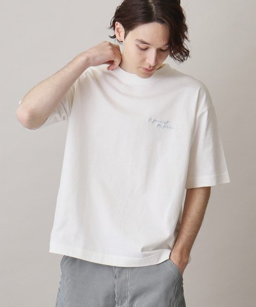 THE SHOP TK(ザ　ショップ　ティーケー)/【サスティナブル素材】FRESH NATUREデザイン刺繍Tシャツ プリント/img32