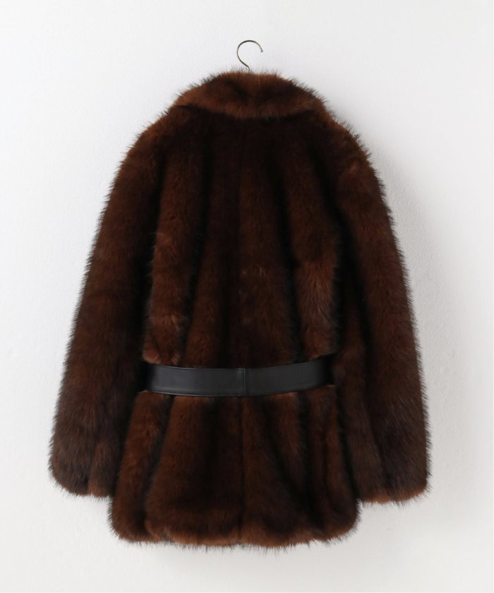 ERNEST W. BAKER / アーネストダブルベイカー】FAUX－FUR COAT
