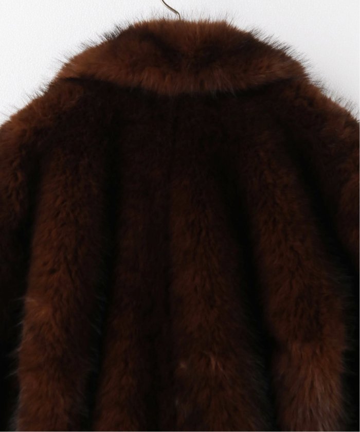 ERNEST W. BAKER / アーネストダブルベイカー】FAUX－FUR COAT