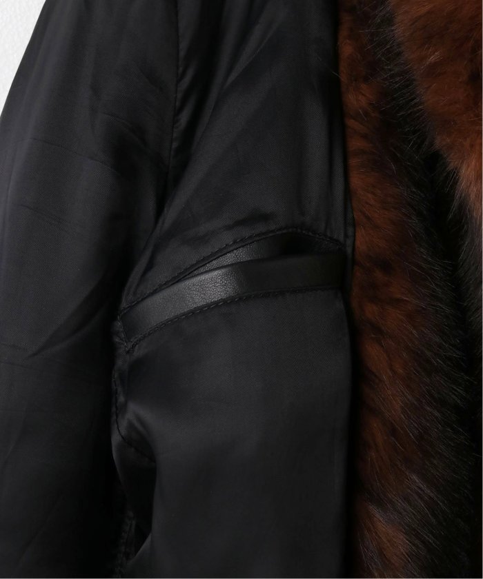 ERNEST W. BAKER / アーネストダブルベイカー】FAUX－FUR COAT
