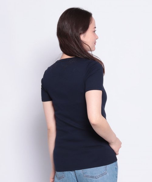 BENETTON (women)(ベネトン（レディース）)/ループロゴクルーネック半袖Tシャツ・カットソー/img30