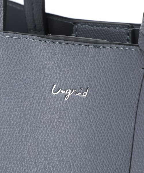 UNGRID bag(アングリッド　バッグ)/キーリングチャーム付　両アオリポケット　ミニハンドバッグ　ミニショルダーバッグ/img70