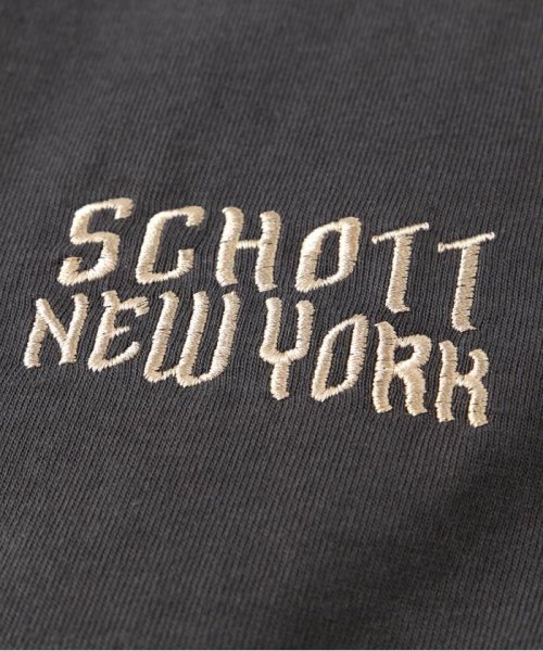 Schott(ショット)/TーSHIRT "CHENILLE BULLDOG"/Tシャツ "シニール ブルドッグ/img30