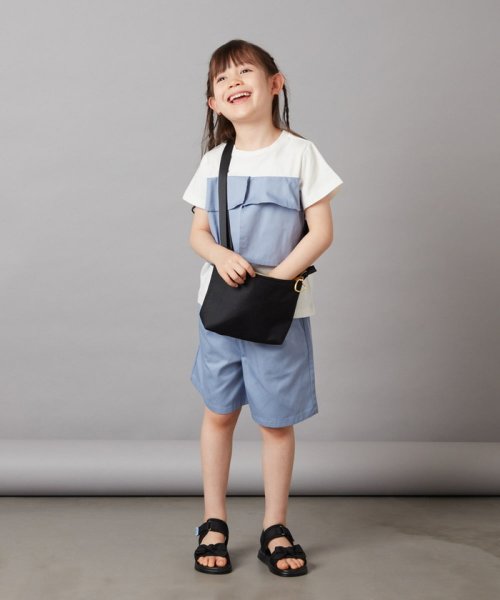 a.v.v(KID'S)(アー・ヴェ・ヴェキッズ)/[100－130]【2点セット】フリルトップス&ショートパンツセットアップ/img11