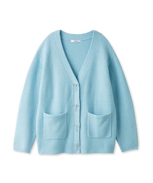 ビジューリボンボタンミドルカーディガン(505825624)｜阪急百貨店公式  