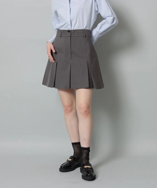 ダブルウエストタックミニスコート(505844448) | リランドチュール  