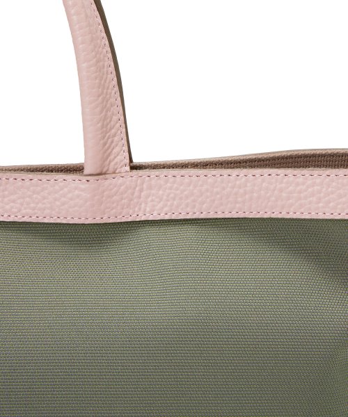 【Breath TOPKAPI】NORM ノーム リサイクル ポリエステル シュリンクレザー コンビ B5 トート バッグ NORM ノーム