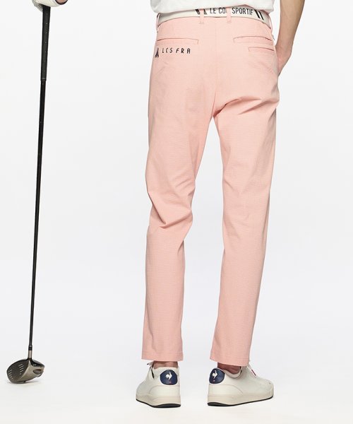 le coq sportif GOLF (ルコックスポルティフ（ゴルフ）)/【テーパード】9分丈千鳥柄ロングパンツ【ストレッチフォーサー】/img10