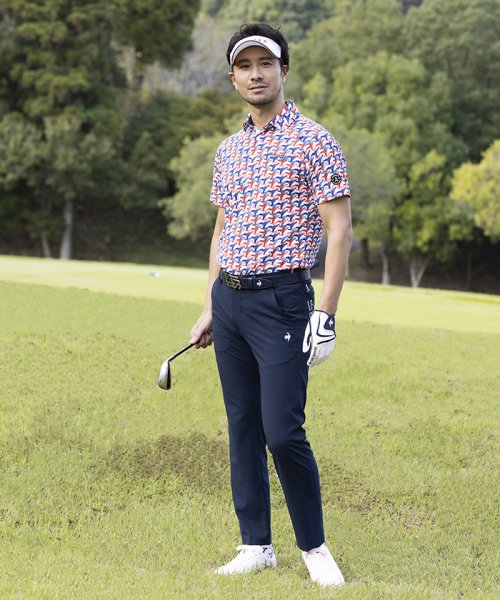 le coq sportif GOLF (ルコックスポルティフ（ゴルフ）)/【テーパード】9分丈二重織ツイルパンツ【ストレッチフォーサー】/img09