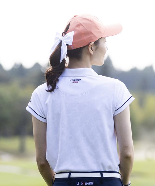 le coq sportif GOLF (ルコックスポルティフ（ゴルフ）)/【Aライン】エッフェル柄ジャガードシャツ/img19