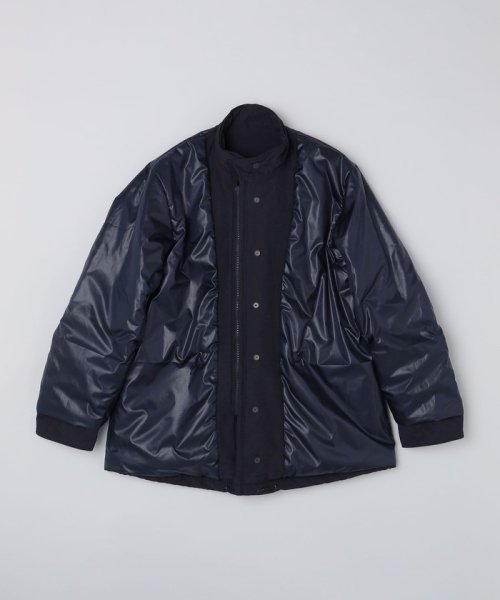 SHIPS: ライト ナイロン 中綿 M－65 ミリタリー ブルゾン 