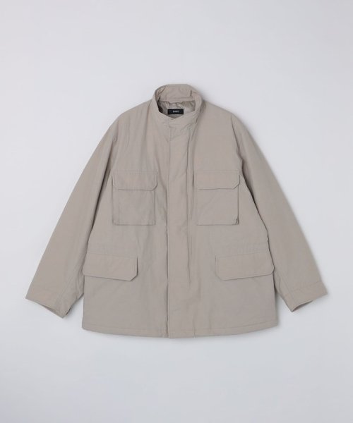 SHIPS: ライト ナイロン 中綿 M－65 ミリタリー ブルゾン 