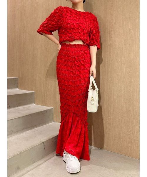 ランダムシャーリングスカート 予めご了承ください