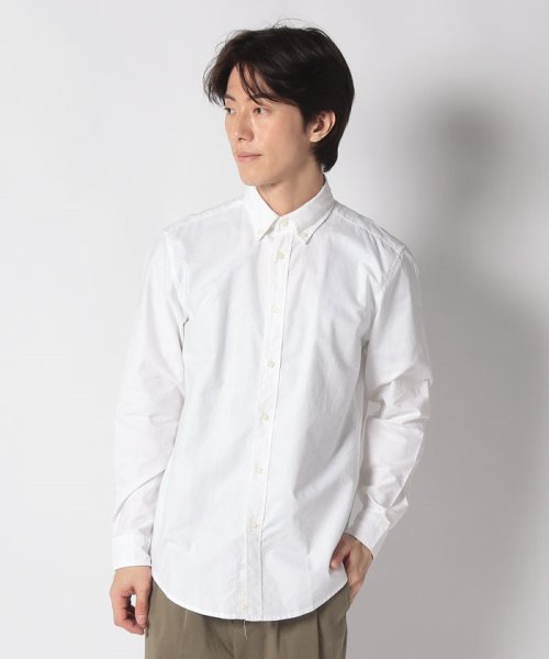 BENETTON (mens)(ベネトン（メンズ）)/コットン100%スリムフィットオックスフォード長袖シャツ/img04