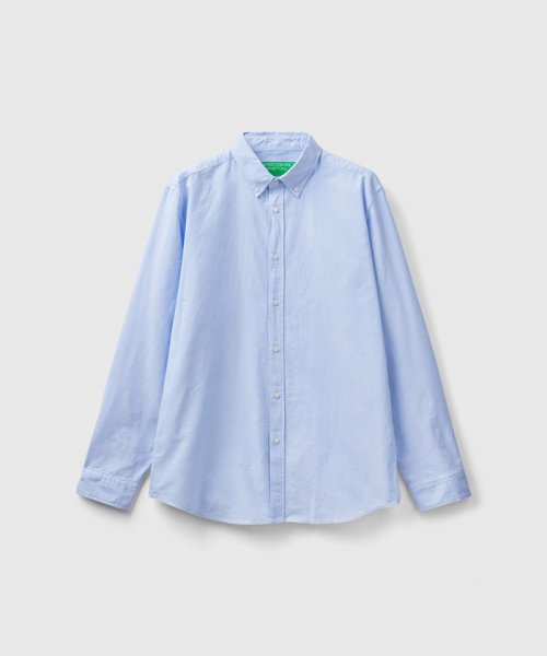 BENETTON (mens)(ベネトン（メンズ）)/コットン100%スリムフィットオックスフォード長袖シャツ/img12