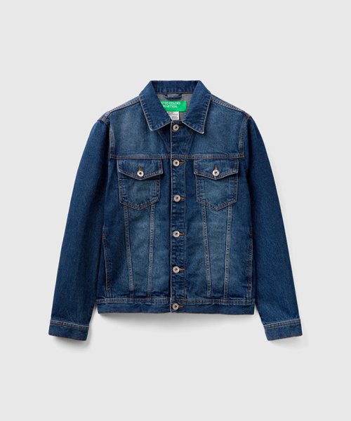 BENETTON (mens)(ベネトン（メンズ）)/リサイクルコットン20%デニムジャケット/img04