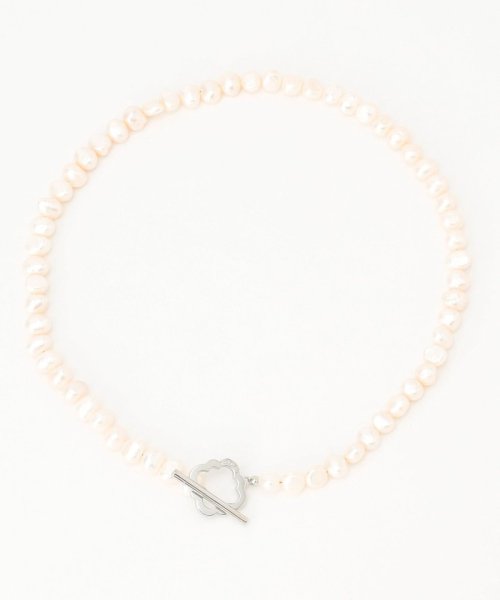 OPEN CLOVER PEARL NECKLACE 淡水バロックパール 2WAY ネックレス ネックレス H1394370858(10725円)